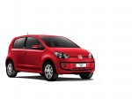 Volkswagen Nuevo Up! México color rojo frente perfil