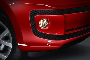 Volkswagen Nuevo Up! México color rojo faros frontales