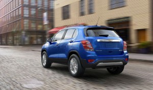 Chevrolet Trax 2017 vista posterior