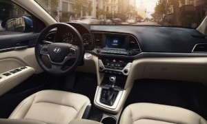 Hyundai Elantra 2017 interior