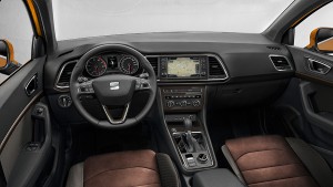 SEAT Ateca interior pantalla touch de 8"