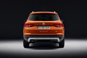 SEAT Ateca posterior color naranja