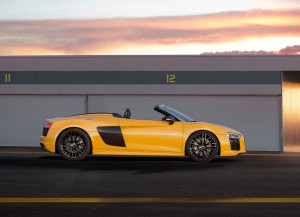 Audi R8 Spyder V10 2017 vista lateral