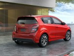 Chevrolet Sonic 2017 Hatchback vista posterior