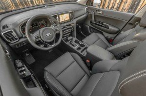 Kia Sportage 2017 interior