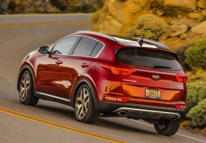 Kia Sportage 2017 vista posterior