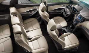Hyundai Santa Fe 2017 asientos