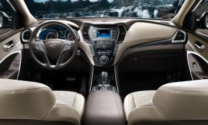 Hyundai Santa Fe 2017 interior