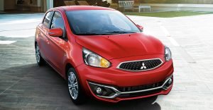 Mitsubishi Mirage 2017 en México color rojo