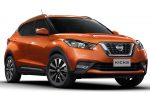 Nissan Kicks 2017 en México color naranja frente