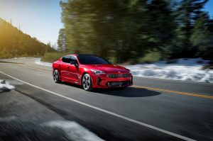 Kia Stinger 2018 color rojo