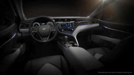 Toyota Camry 2018 interior cabina