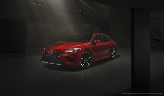 Toyota Camry 2018 exterior color rojo