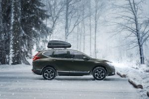 Nueva CR-V 2017 en México nieve