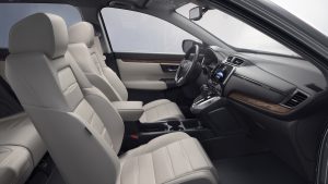 Nueva CR-V 2017 en México interior asientos gris