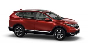 Nueva CR-V 2017 en México exterior renovado de perfil