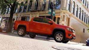 Chevrolet Colorado 2017 en México rines de 17 pulgadas