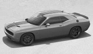 Dodge Challenger Blacktop 2017 ya en México color Granito Cristal (gris)