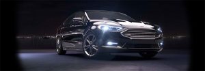 Ford Fusion híbrido 2017 color negro