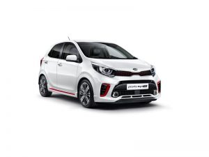 Kia Picanto 2018 frente color blanco