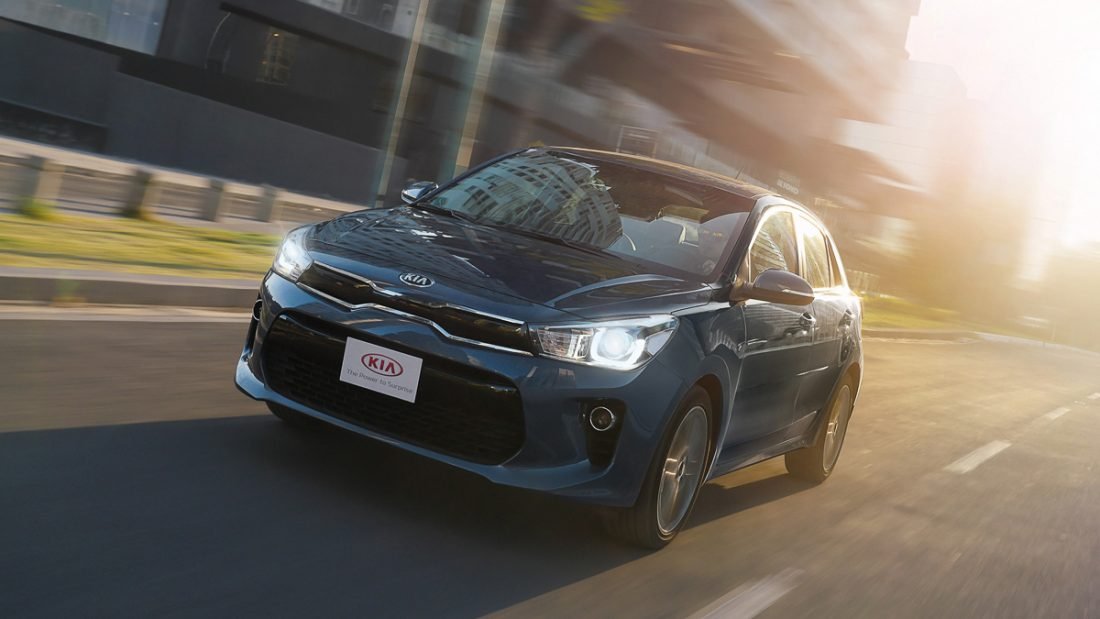 Kia Rio Hatchback 2018 Hecho en México frente