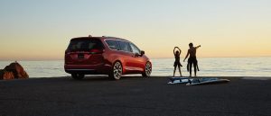 Chrysler Pacifica 2017 México Frente en playa