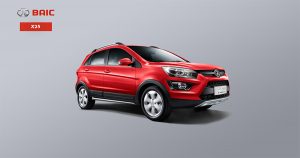 Baic X25 2017 en México color rojo