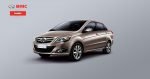 Baic D20 2017 sedan lateral izquierdo de perfil