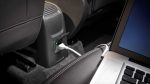 Buick Encore 2017 en México conector de corriente estándar con laptop