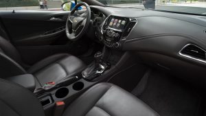 Chevrolet Cruze 2017 en México interiores en piel