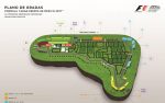 Fórmula 1 Gran Premio de México 2017 Mapa Plano de gradas 2017