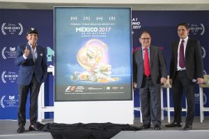 Fórmula 1 Gran Premio de México 2017 Emerson Fittipaldi, Federico González Compeán y Rodrigo Sánchez Peraza