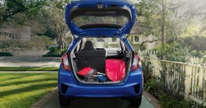 Honda Fit 2017 en México cajuela espaciosa