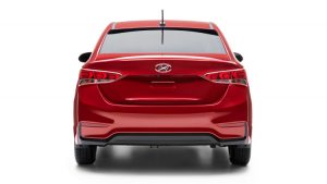 Hyundai Accent 2018 parte posterior cajuela