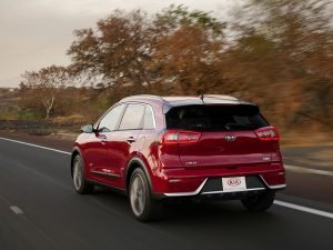 Kia Niro 2017 en México parte posterior