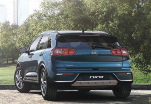 Kia Niro híbrido en México interior posterior