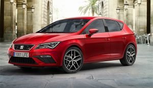 Nuevo Seat León 5D 2017 en México color rojo