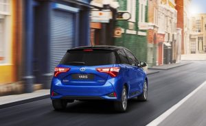 Toyota Yaris 2018 nueva parte posterior