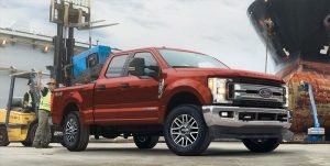 Ford F-250 Super Duty 2017 color rojo