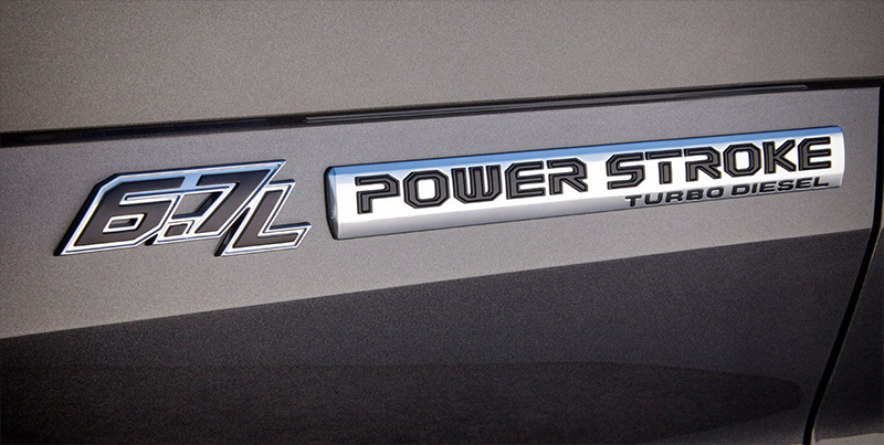 Ford F-250 Super Duty 2017 emblema Power Stroke