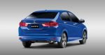 Honda City 2017 en México color azul sport posterior