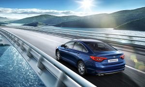 Hyundai Sonata 2017 en México en carretera