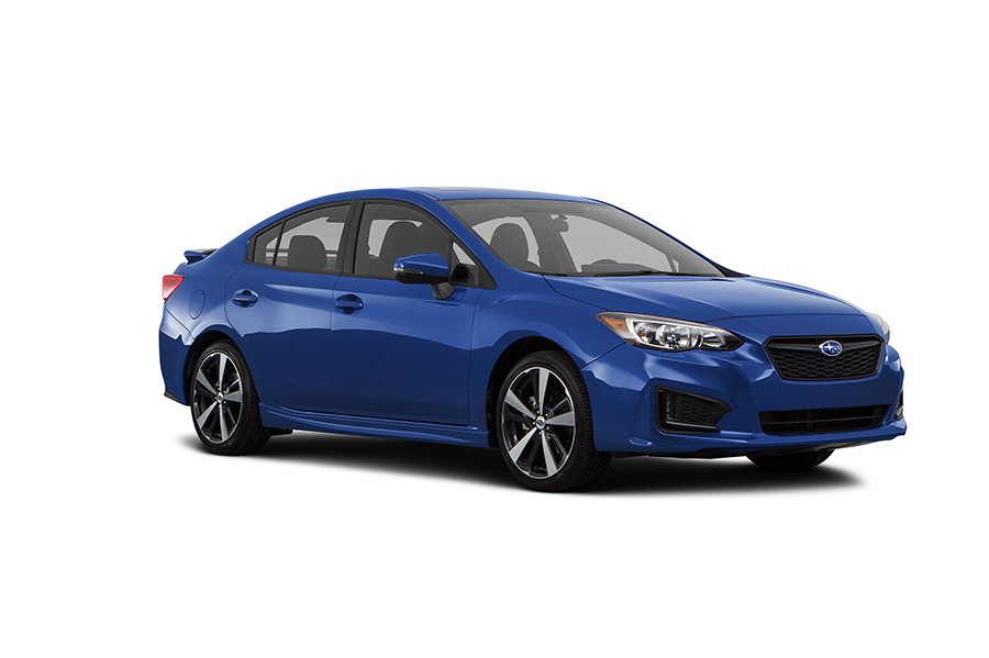 Subaru Impreza 2017 en México, sedan color azul