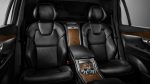 Volvo XC90 Excellence 2017 en México asientos lujosos con detalles Excellence y vasos exclusivos