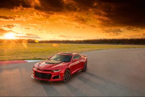 Chevrolet Camaro ZL1 2017 México en color rojo