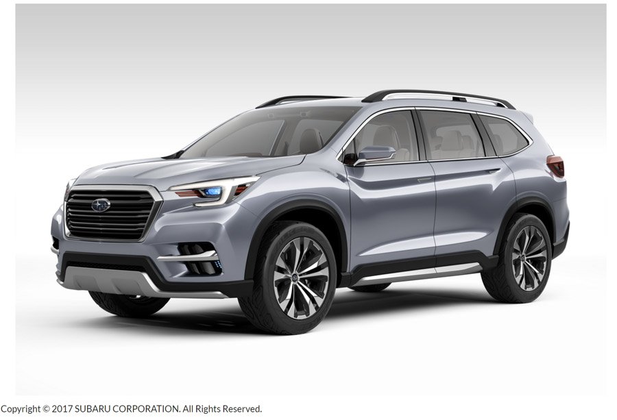 Subaru Ascent 2018 concepto lateral