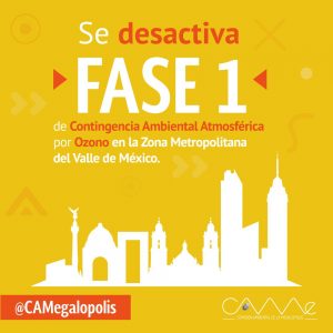 Fase 1 contingencia ambienta se suspende mayo 24 2017