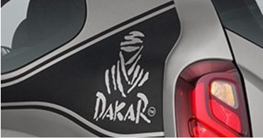 Renault Duster Dakar 2018 sticker