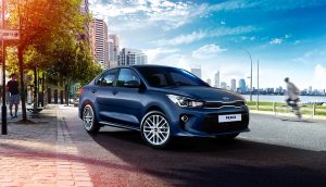 Kia Rio Sedán 2018 en México, frontal