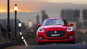 Suzuki Swift 2018 en México color rojo